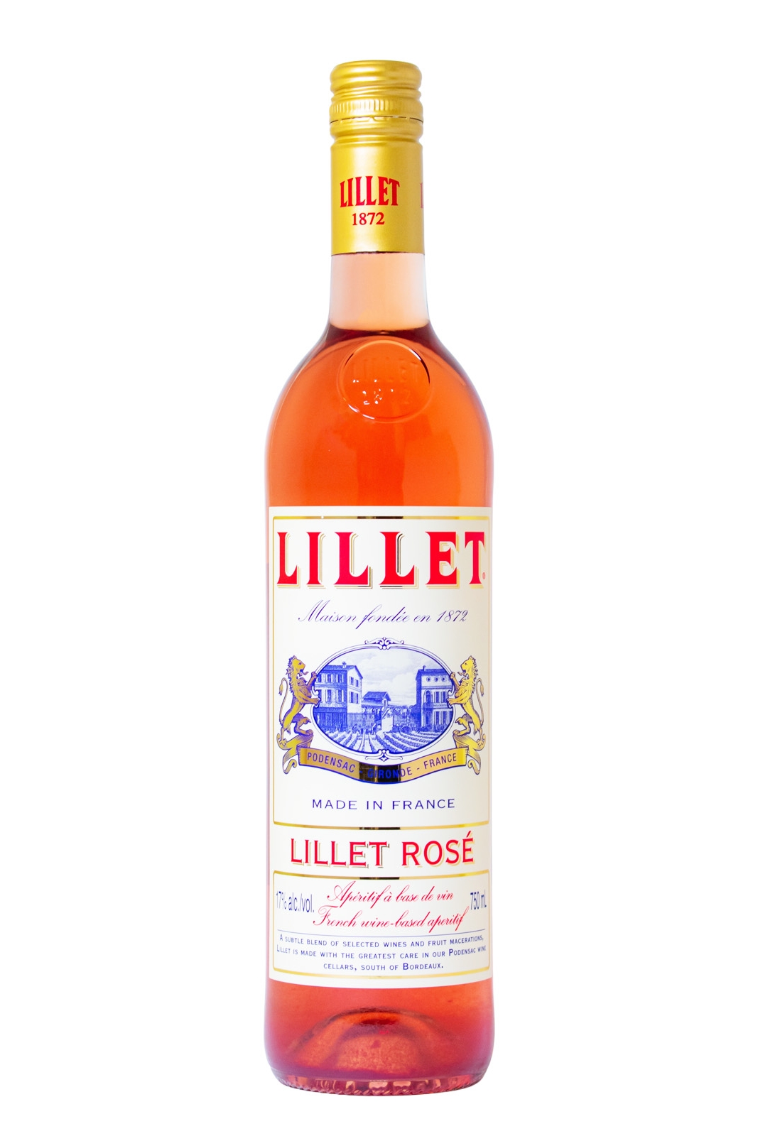 Lillet Rose Aperitif - 0,75L 17% vol Lillet Rose Aperitif - 0,75L 17% vol