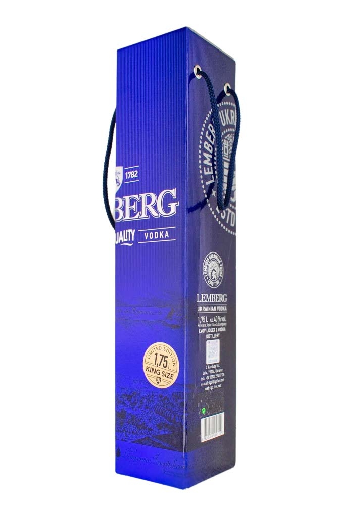 Lemberg Vodka - 1,75L 40% vol Lemberg Vodka - 1,75L 40% vol