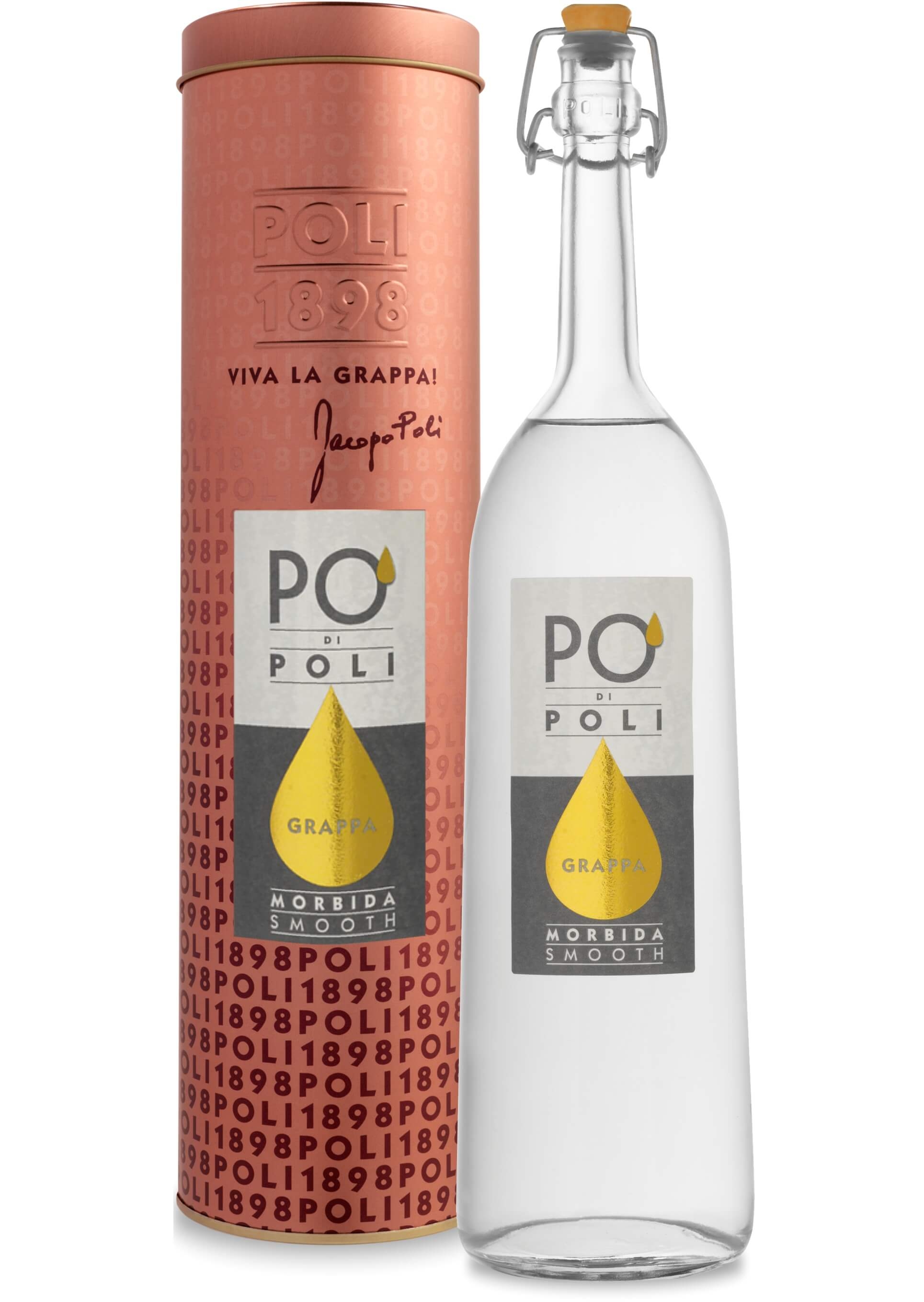 Po' di Poli Morbida Smooth Grappa - 0,7L 40% vol Po' di Poli Morbida Smooth Grappa - 0,7L 40% vol