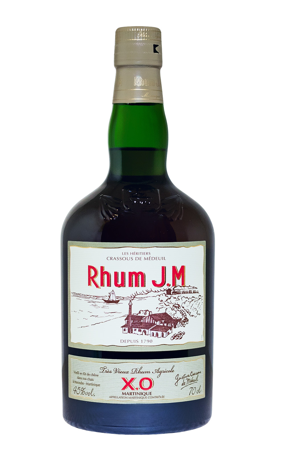 Rhum J.M X.O Tres Vieux - 0,7L 45% vol Rhum J.M X.O Tres Vieux - 0,7L 45% vol