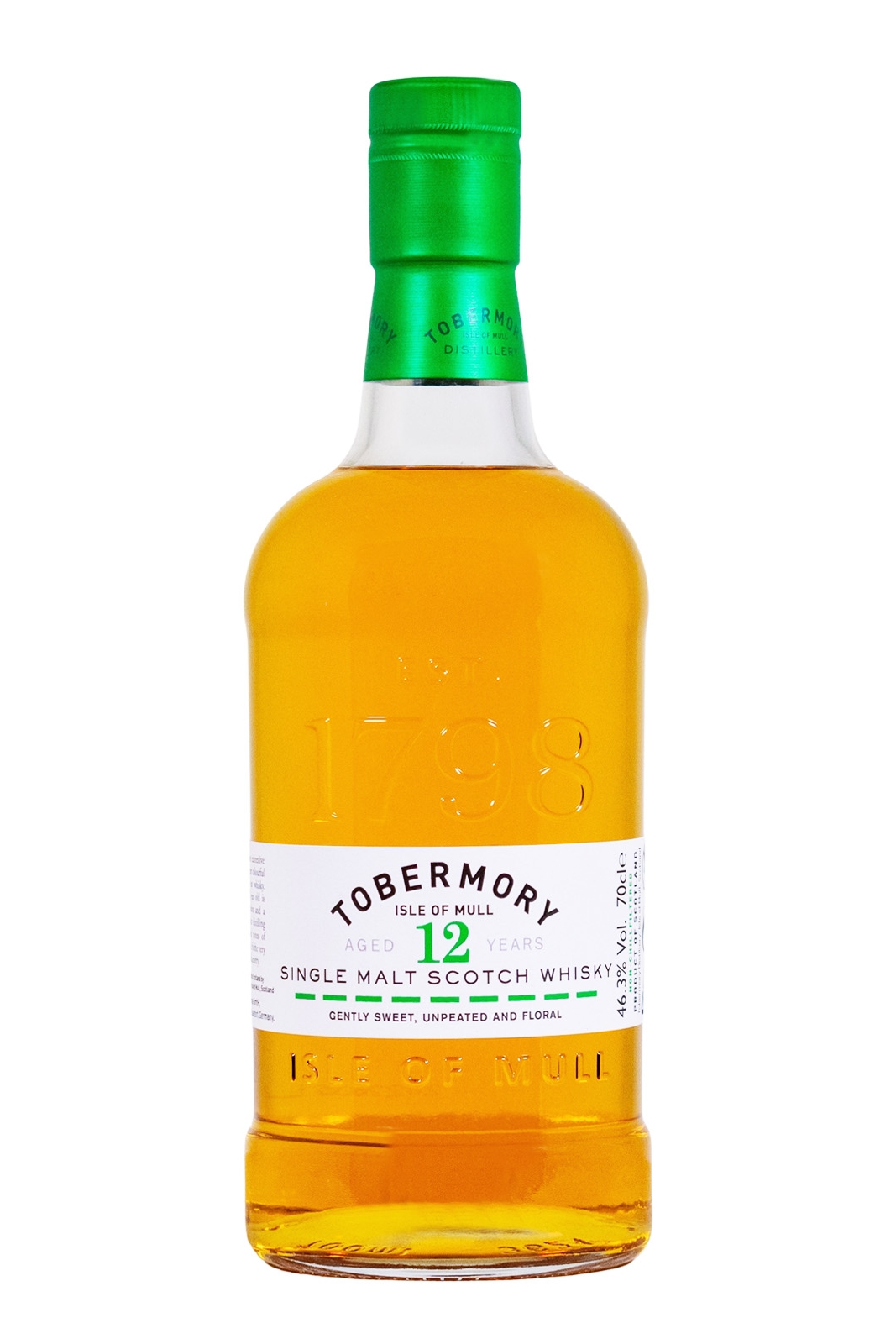Tobermory 12 Jahre Single Malt Whisky - 0,7L 46,3% vol