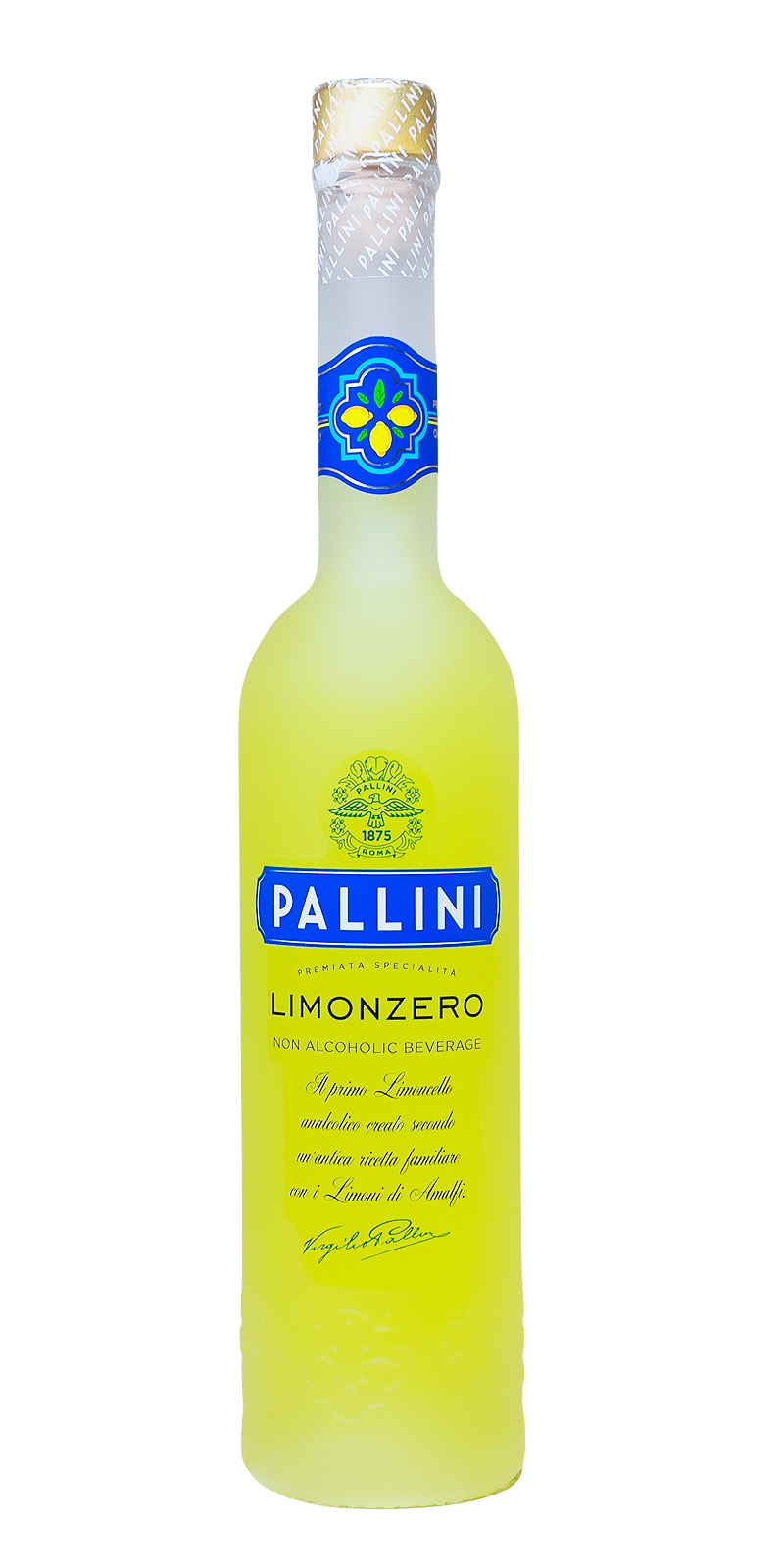 Pallini Limoncello alkoholfrei - 0,5L (09.04.2025) Pallini Limoncello alkoholfrei - 0,5L