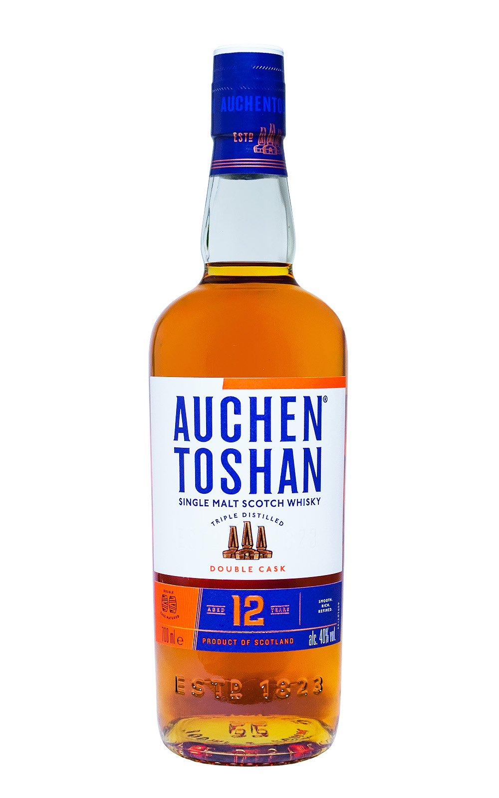 Auchentoshan 12 Jahre Single Malt Scotch Whisky - 0,7L 40% vol