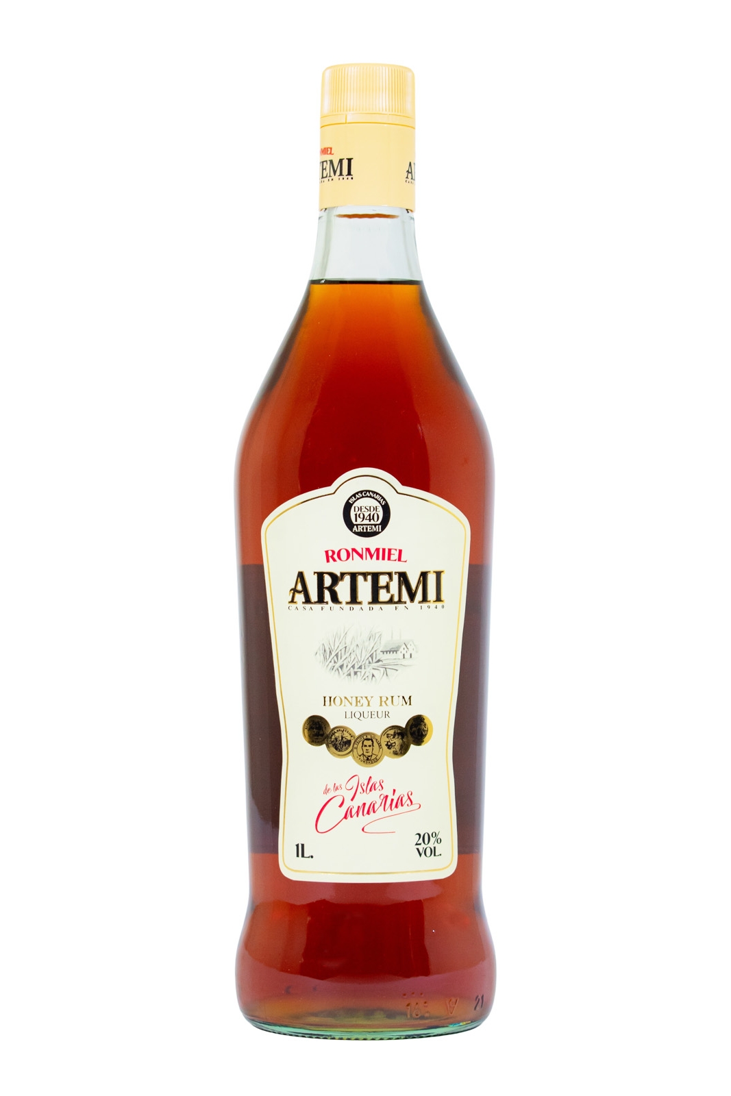 Ron Miel Artemi Honey Rum-Likör - 1 Liter 20% vol
