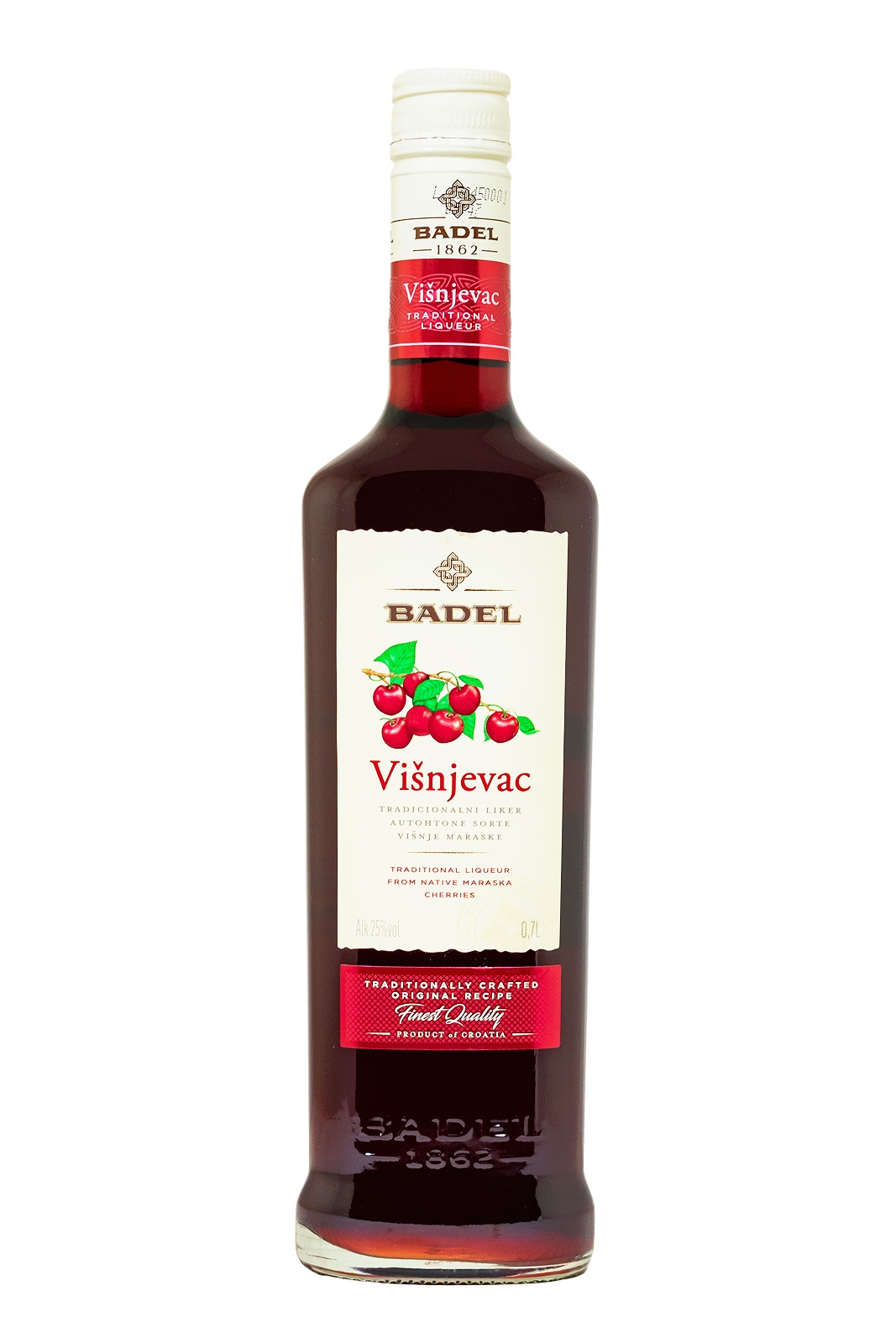 Badel Visnjevac Kirschlikör aus Schattenmorellen - 0,7L 25% vol