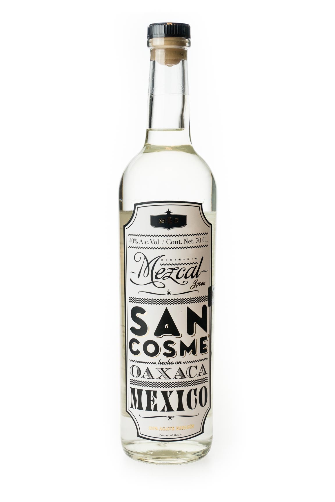 San Cosme Mezcal Blanco - 0,7L 40% vol San Cosme Mezcal Blanco - 0,7L 40% vol