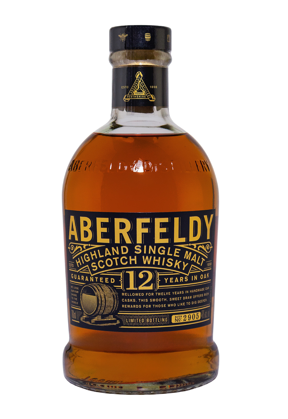 Aberfeldy 12 Jahre Highland Single Malt Scotch Whisky - 0,7L 40% vol