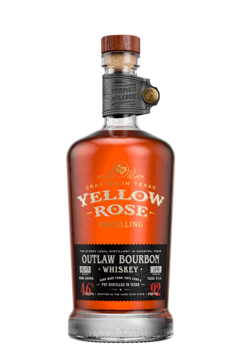 Yellow Rose Outlaw Bourbon Whiskey - 0,7L 46% vol Yellow Rose Outlaw Bourbon Whiskey - 0,7L 46% vol