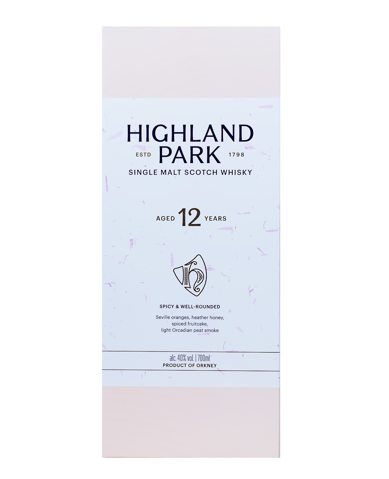 Highland Park Whisky 12 Jahre Orkney Single Malt Scotch Whisky - 0,7L 40% vol
