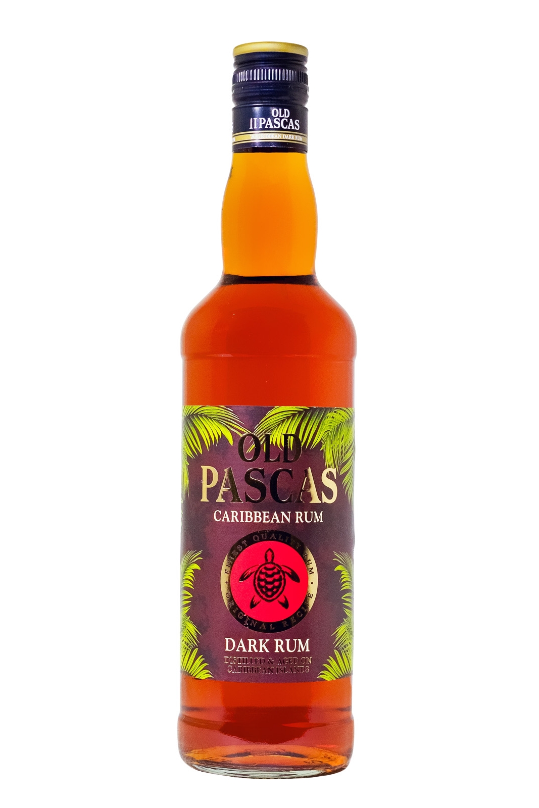 Old Pascas Ron Negro Dark Rum - 0,7L 37,5% vol