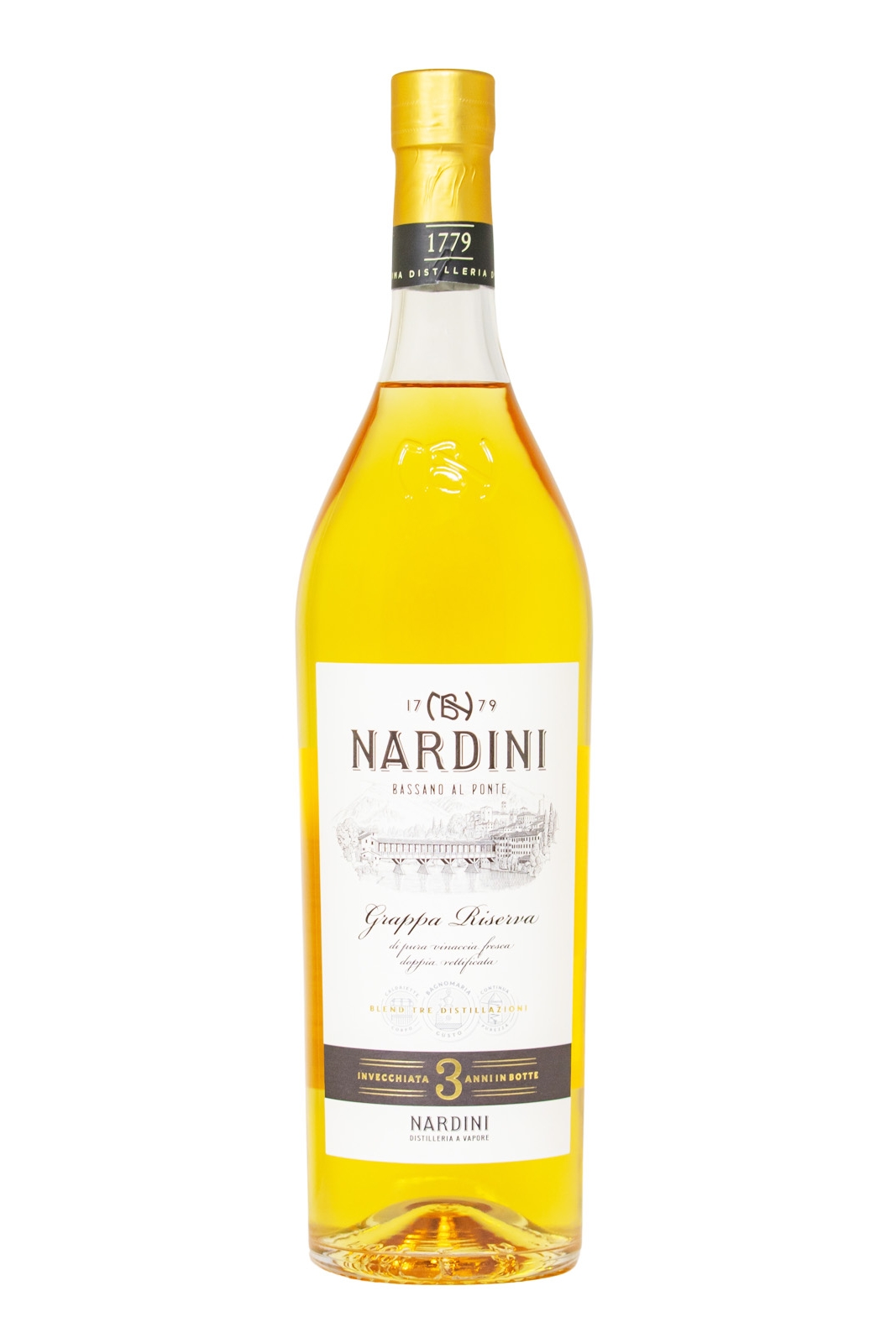 Nardini Grappa Riserva Bassano - 1 Liter 50% vol Nardini Grappa Riserva Bassano - 1 Liter 50% vol