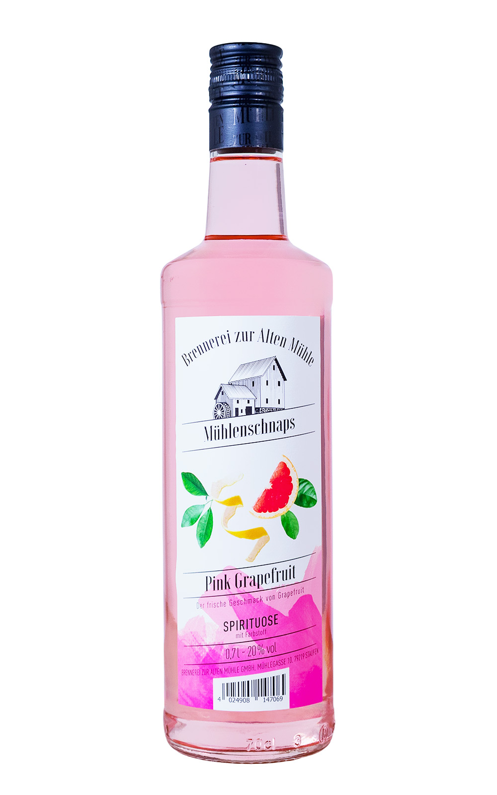 Zur Alten Mühle Mühlenschnaps Pink Grapefruit - 0,7L 20% vol