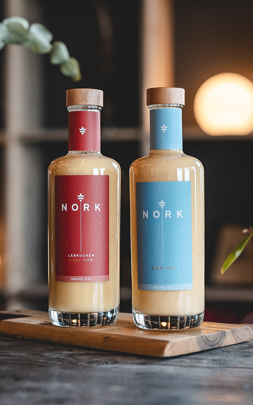 NORK Eierlikoer und NORK Lebkuchen Eierlikoer