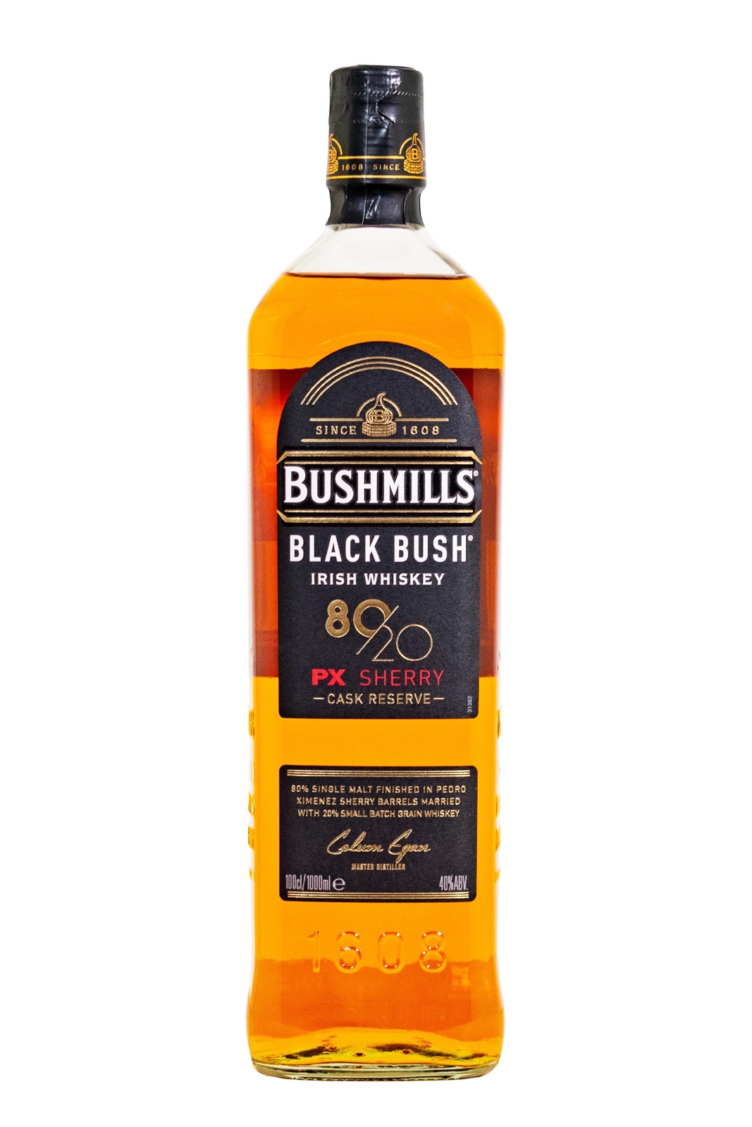 Bushmills Black Bush Sherry Cask Reserve PX 80-20 - 1 Liter 40% vol Bushmills Black Bush Sherry Cask Reserve PX 80-20 - 1 Liter 40% vol