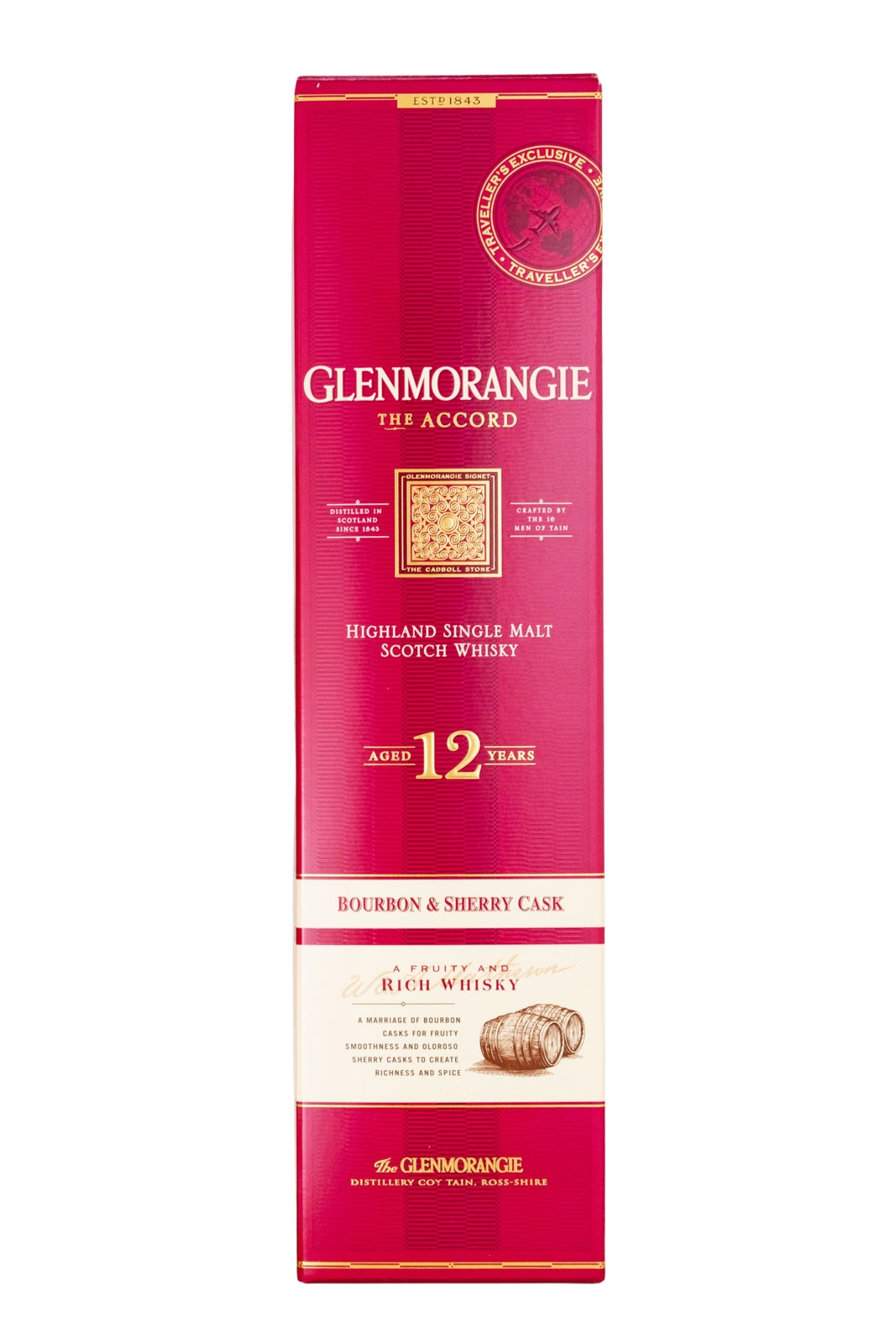 Glenmorangie Accord 12 Jahre Single Malt Scotch Whisky - 1 Liter 43% vol Glenmorangie Accord 12 Jahre Single Malt Scotch Whisky - 1 Liter 43% vol