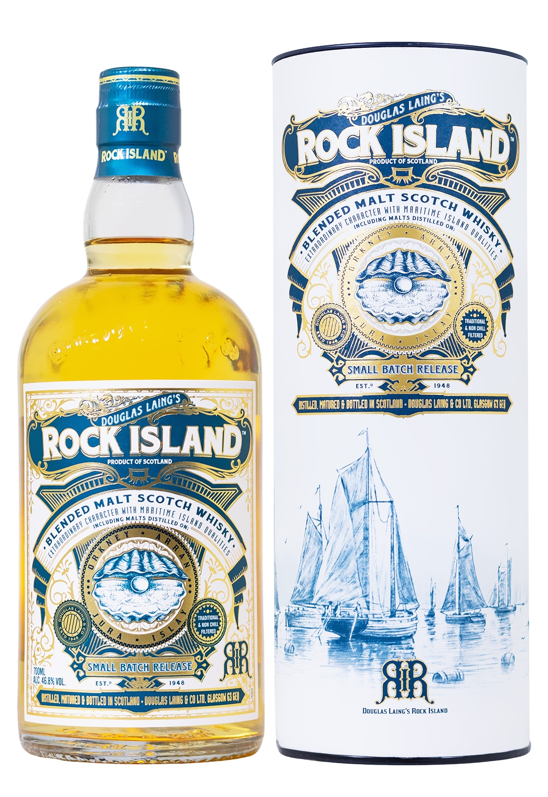 Rock Island Malt Scotch Whisky - 0,7L 46,8% vol Rock Island Malt Scotch Whisky - 0,7L 46,8% vol