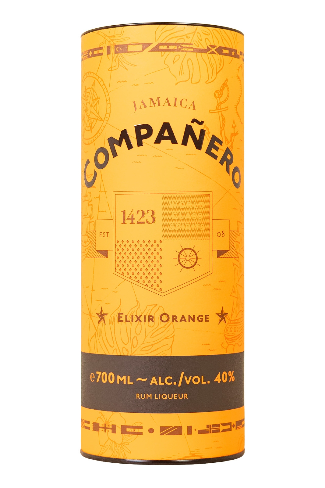 Ron Companero Elixir Orange Rum-Basis - 0,7L 40% vol