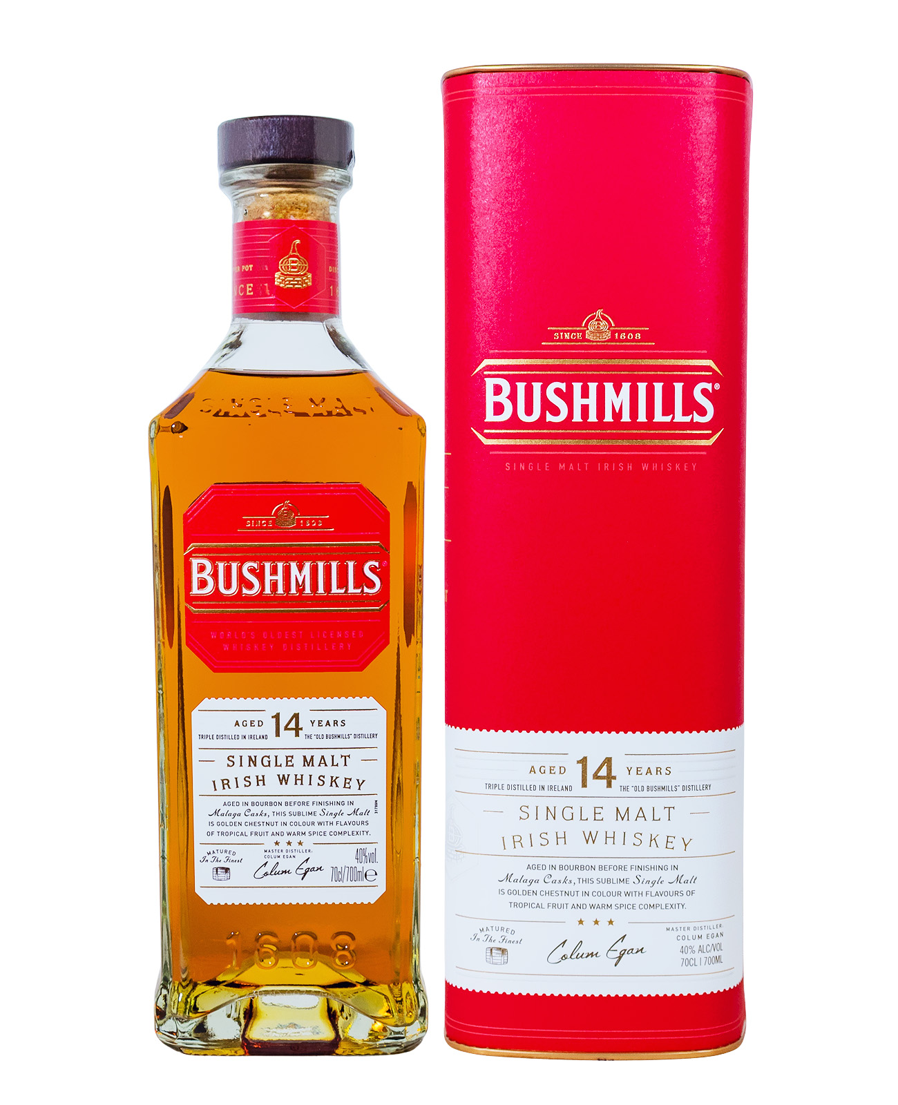 Bushmills 14 Jahre Irish Whiskey - 0,7L 40% vol