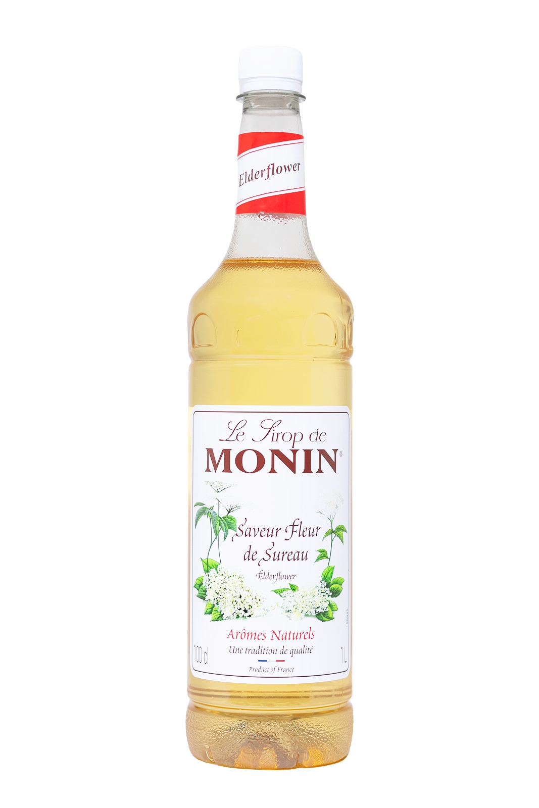 Monin Holunderblüte Fleur de Sureau Sirup PET-Flasche - 1 Liter