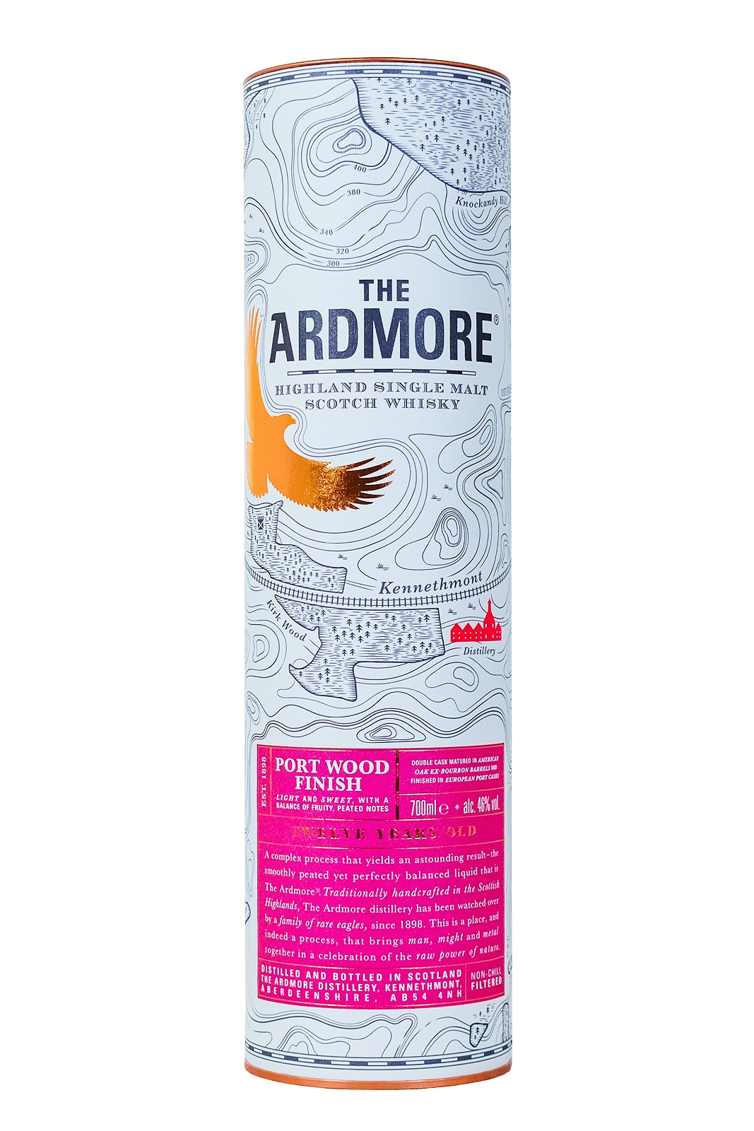 Ardmore Port Wood Finish 12 Jahre - 0,7L 46% vol
