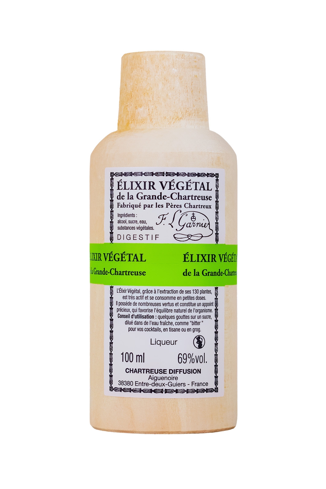 Chartreuse Elixir Vegetal - 0,1L 69% vol Chartreuse Elixir Vegetal - 0,1L 69% vol