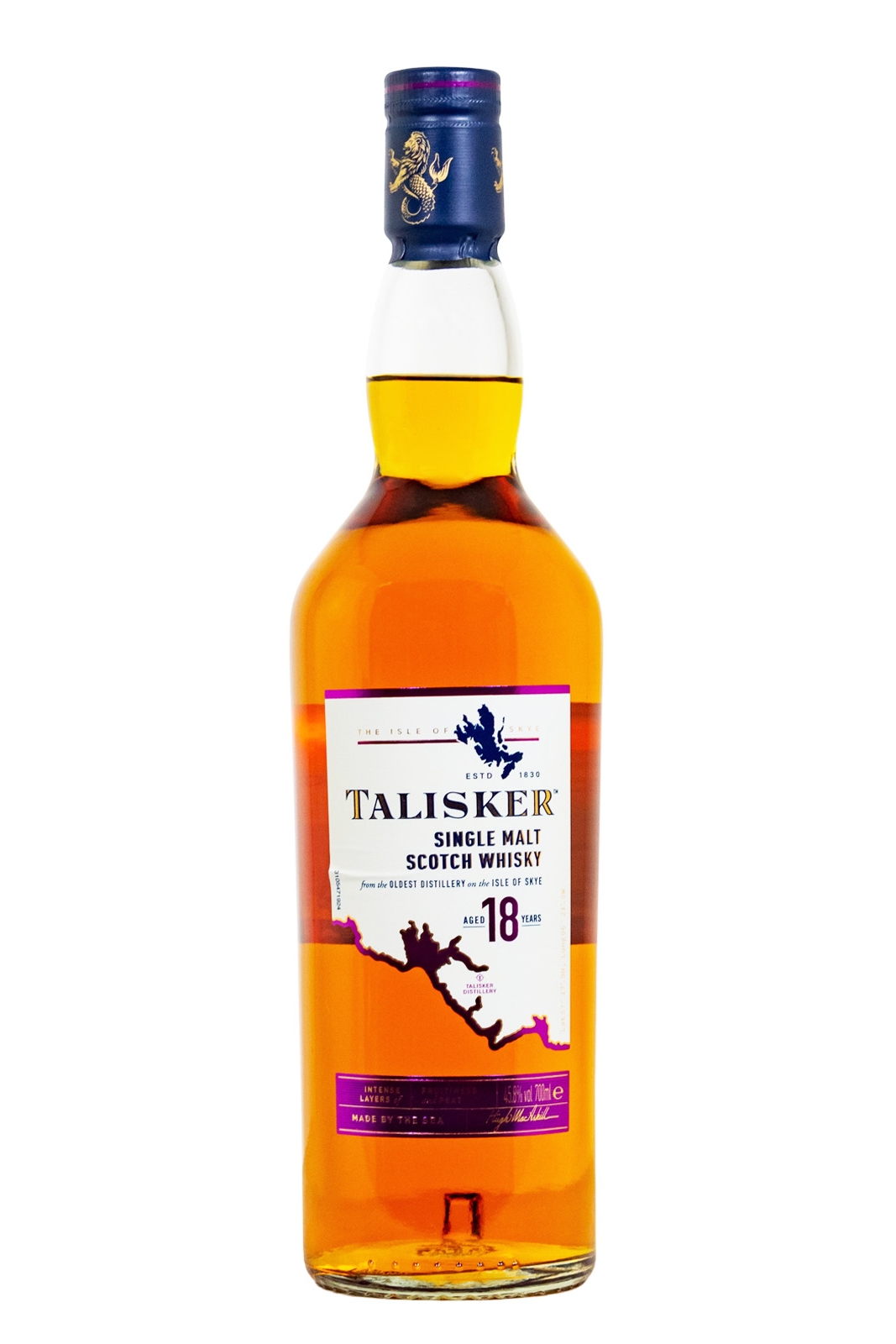 Talisker 18 Jahre Single Malt Scotch Whisky - 0,7L 45,8% vol