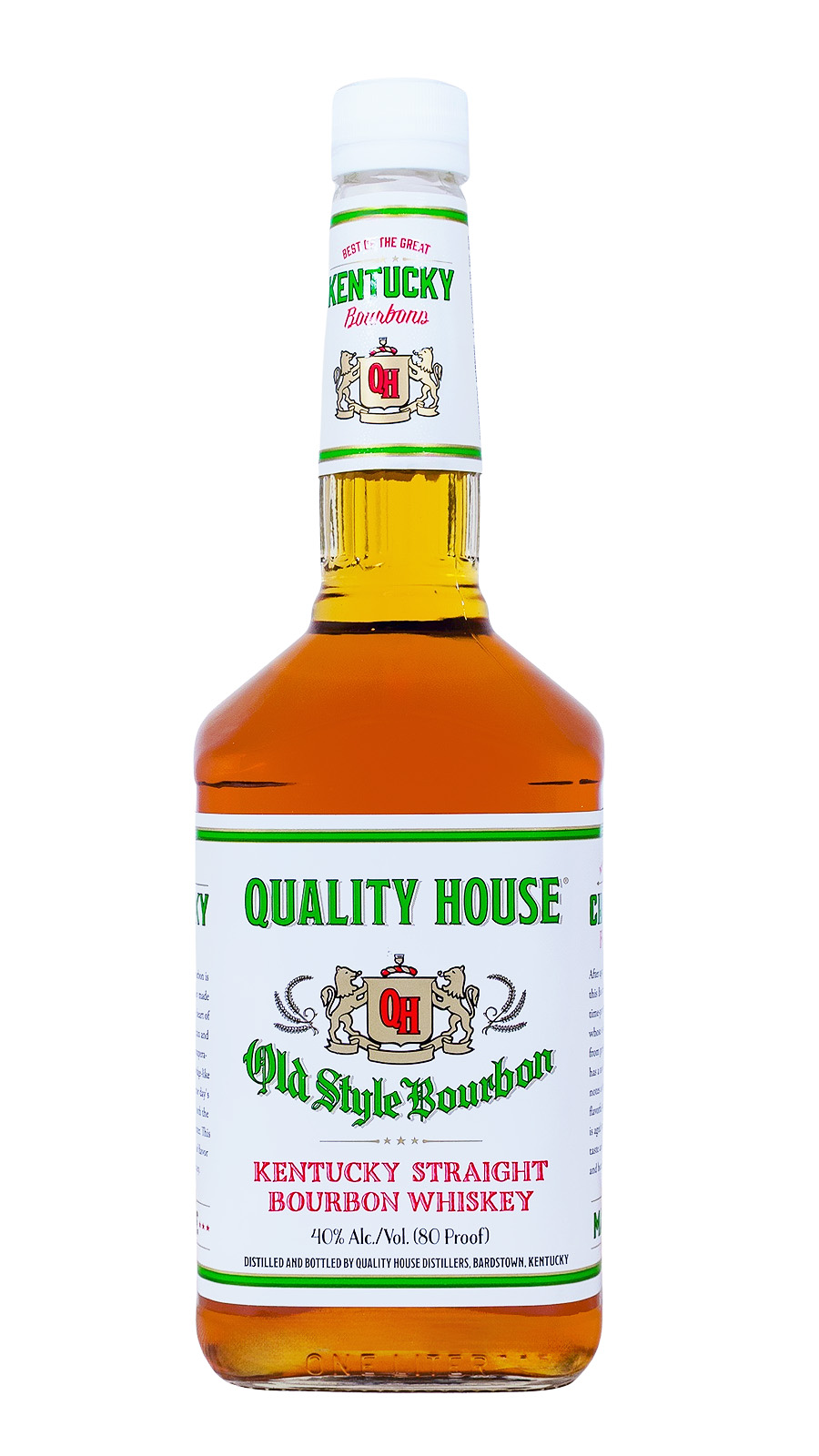 Quality House Kentucky Straight Bourbon Heaven Hill - 1 Liter 40% vol (09.04.2025) Quality House Kentucky Straight Bourbon Heaven Hill - 1 Liter 40% vol