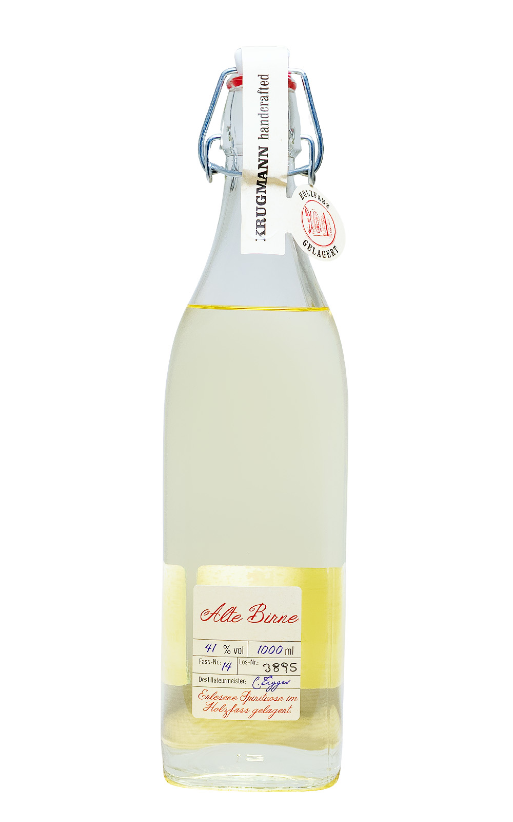 Krugmann Alte Williams Birne - 1 Liter 41% vol