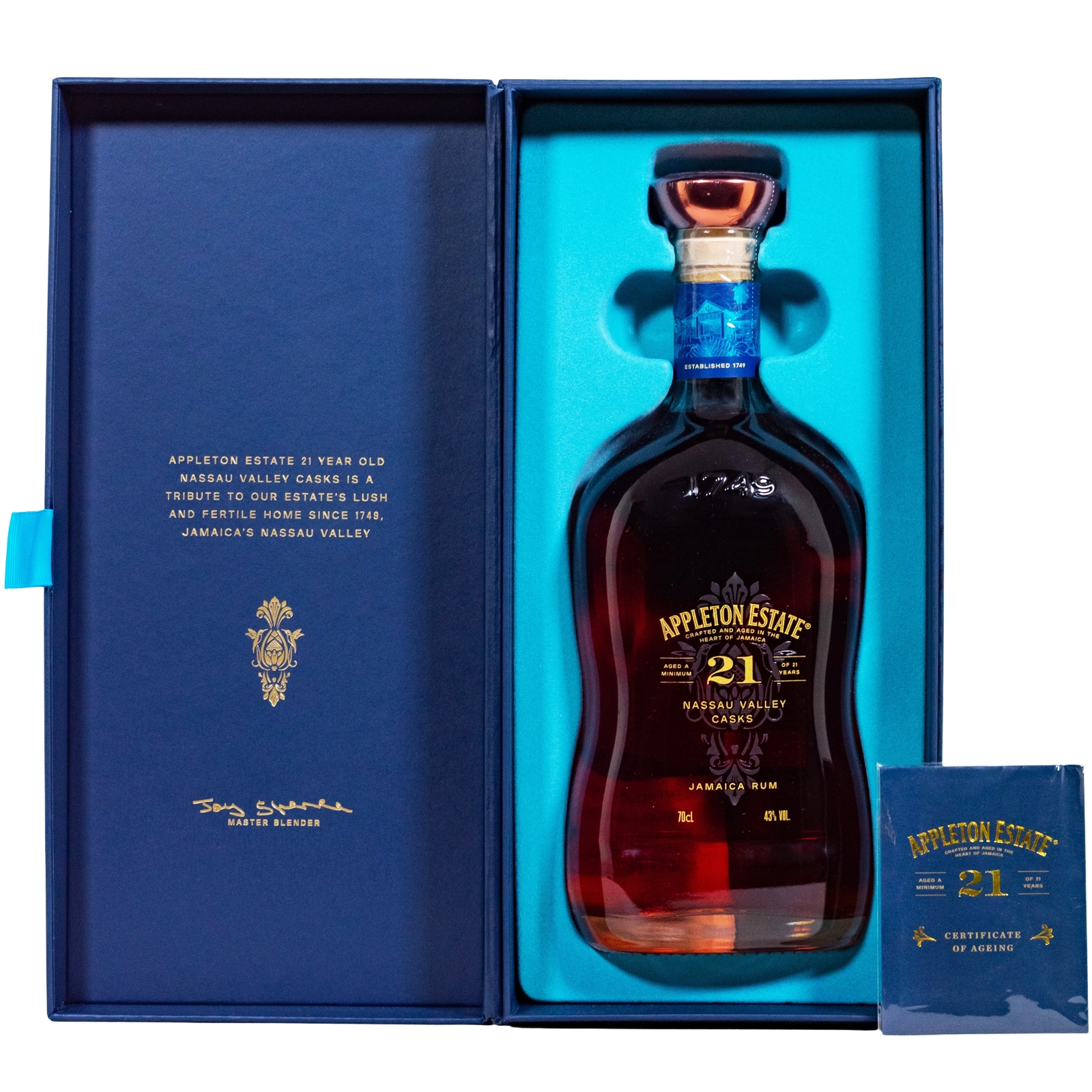 Appleton Estate 21 Jahre Jamaica Rum - 0,7L 43% vol