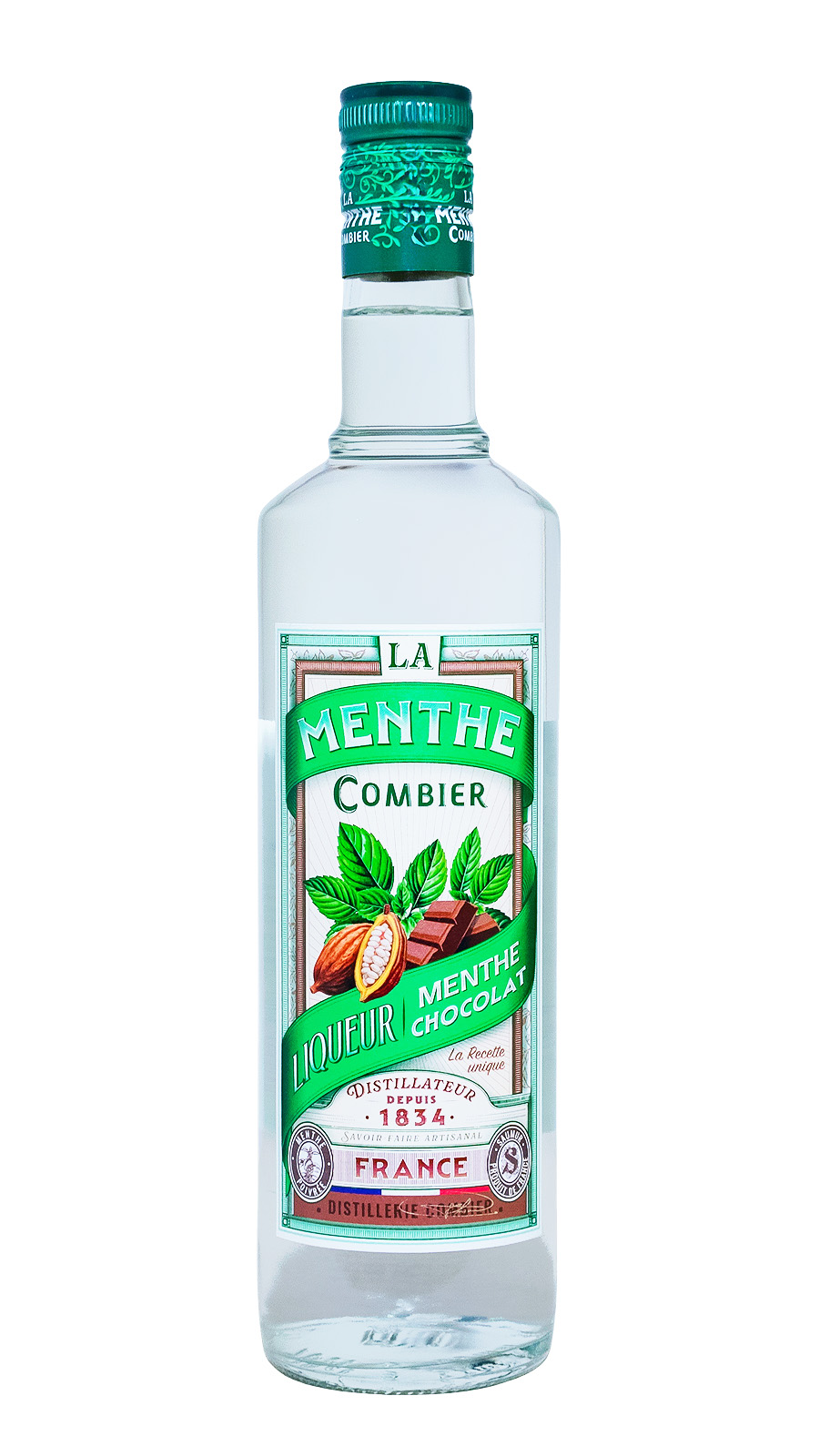 Combier La Menthe Chocolat Schokoladen-Minzlikör - 0,7L 17% vol