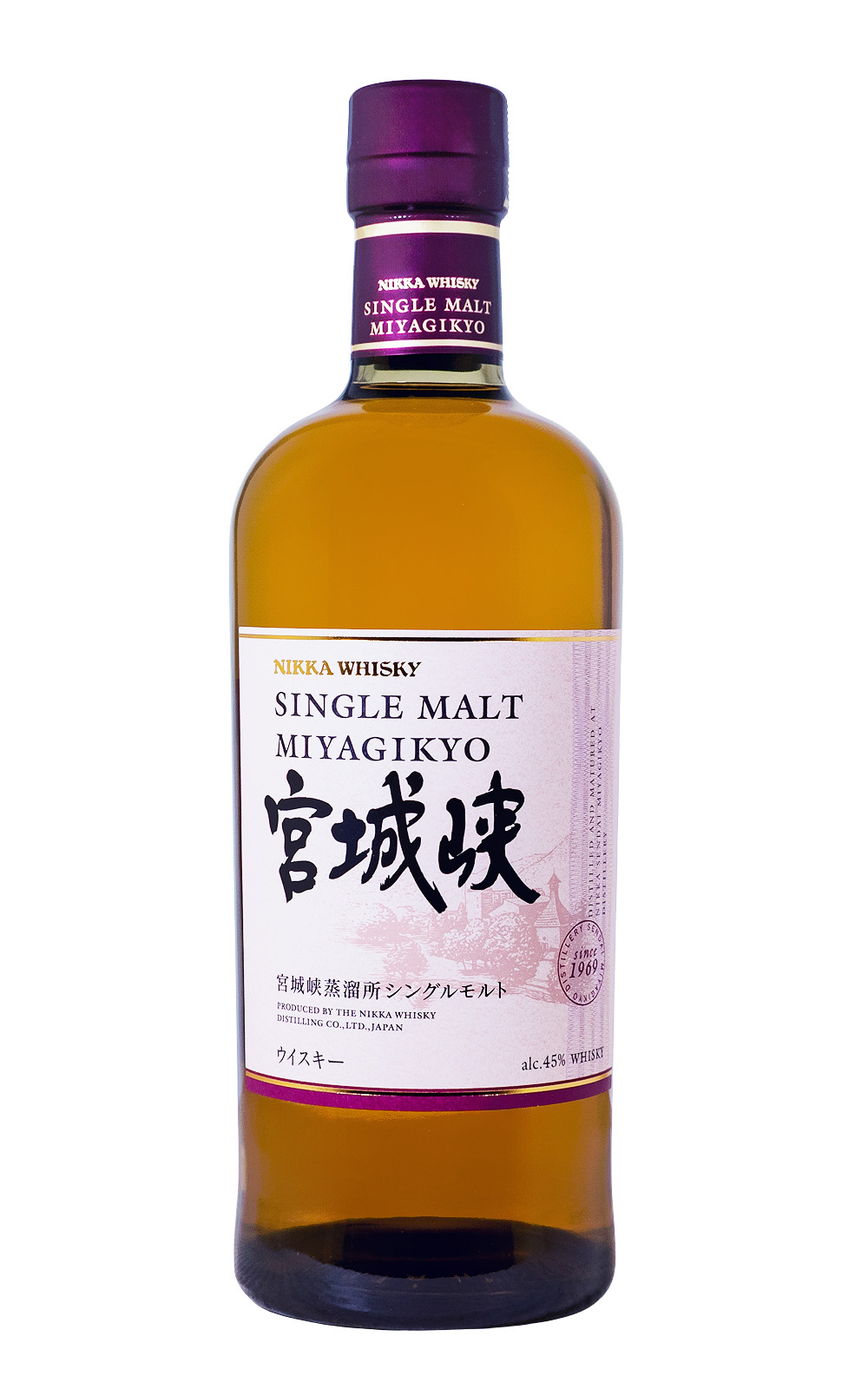 Nikka Miyagikyo Single Malt - 0,7L 45% vol