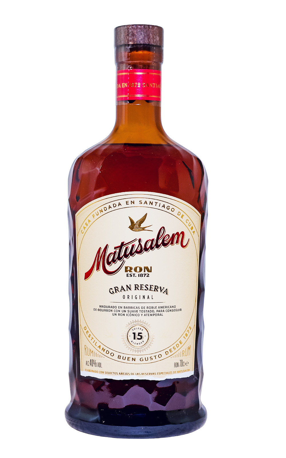 Matusalem Rum 15 Jahre Gran Reserva - 0,7L 40% vol