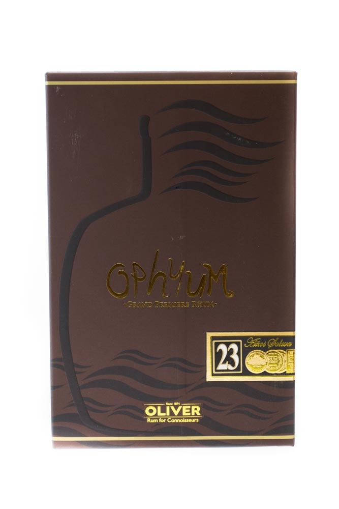 Ophyum Rum Grand Premiere Rhum 23 Jahre Solera - 0,7L 40% vol Ophyum Rum Grand Premiere Rhum 23 Jahre Solera - 0,7L 40% vol