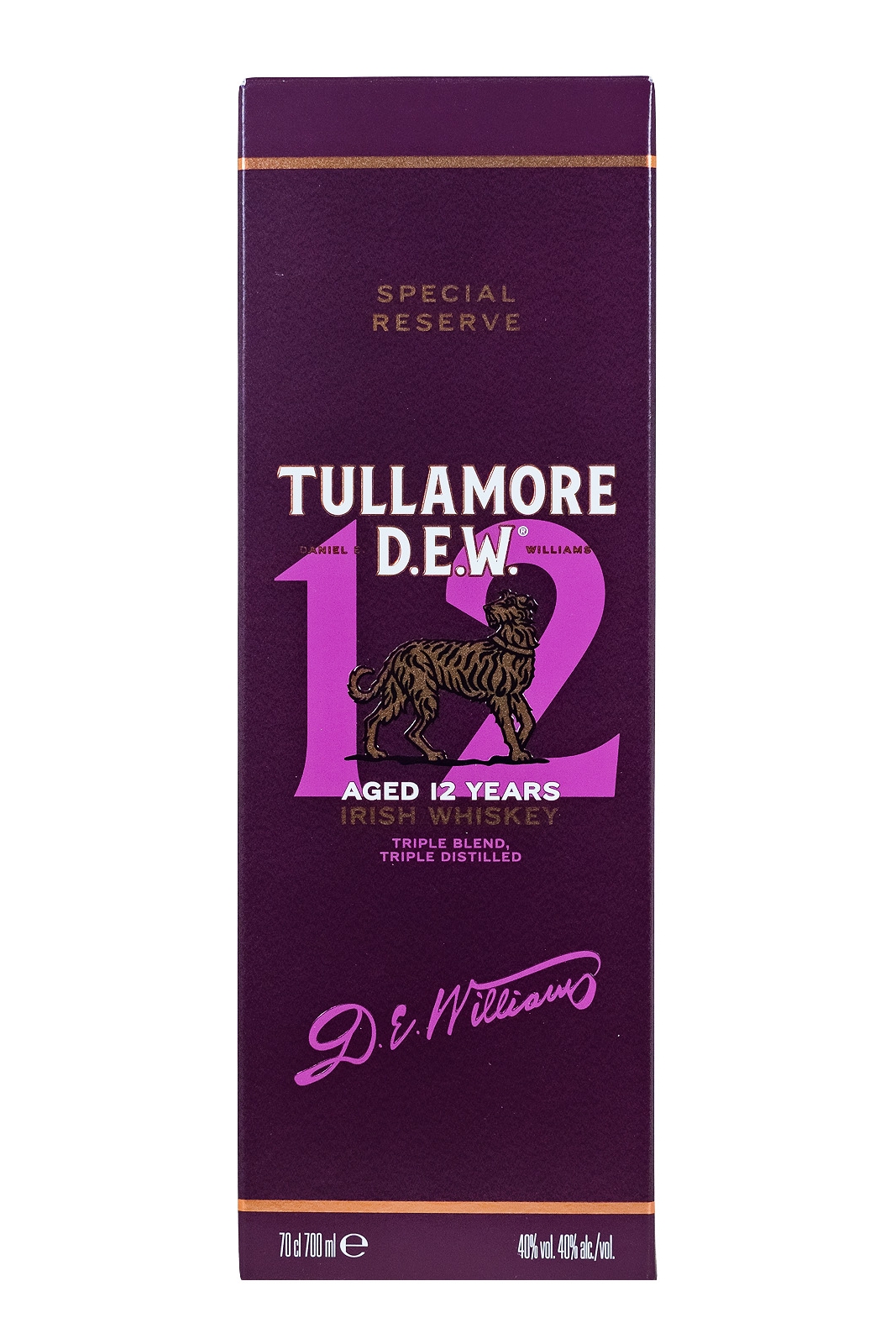 Tullamore Dew 12 Jahre Special Reserve Irish Whiskey - 0,7L 40% vol