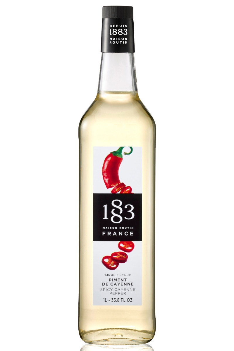 Maison Routin 1883 Spicy Cayenne Pepper Sirup - 1 Liter Maison Routin 1883 Spicy Cayenne Pepper Sirup - 1 Liter