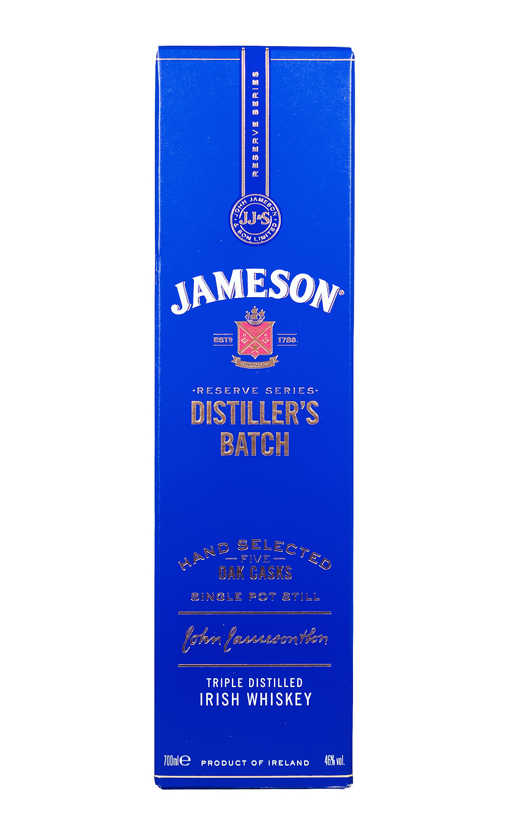 Jameson Single Pot Still - 0,7L 46% vol