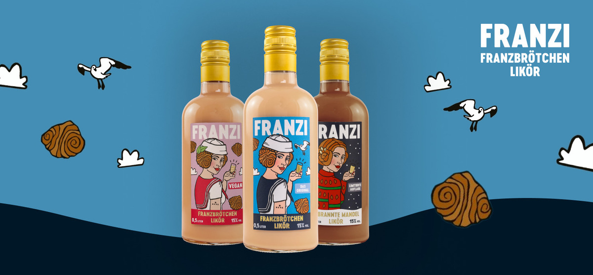 Franzi Banner mit Produkten