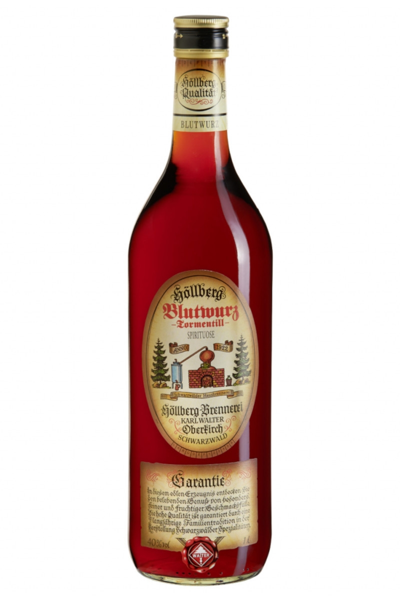Höllberg Blutwurz - 1 Liter 40% vol Höllberg Blutwurz - 1 Liter 40% vol