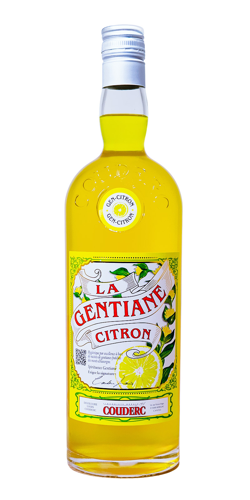 Louis Couderc Gentiane Citron - 1 Liter 16% vol (11.08.2025) Louis Couderc Gentiane Citron - 1 Liter 16% vol