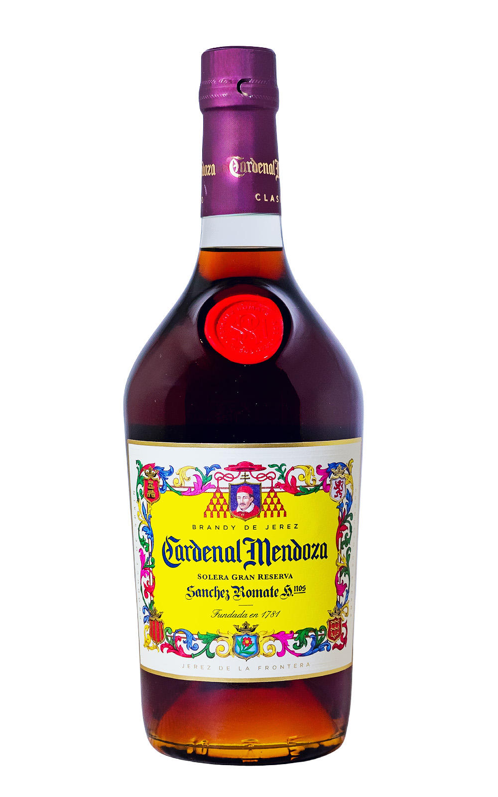 Cardenal Mendoza Brandy de Jerez - 0,7L 40% vol