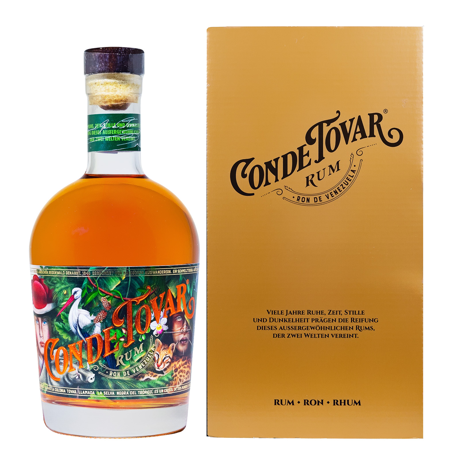 Conde Tovar Rum - 0,7L 40% vol Conde Tovar Rum - 0,7L 40% vol