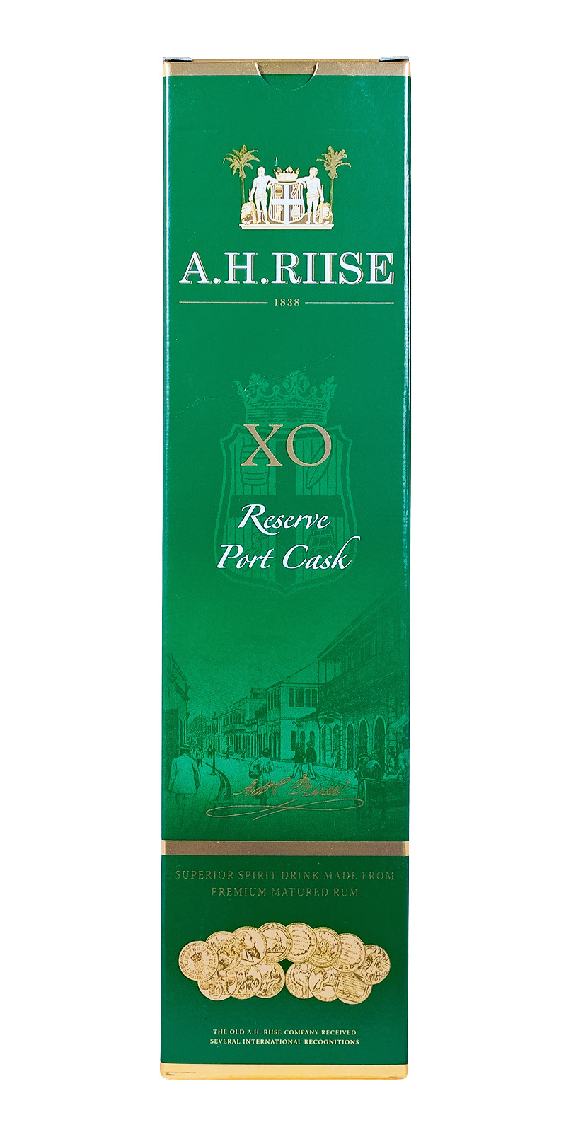 A.H. Riise XO Reserve Port Cask - 0,7L 45% vol (09.04.2025) A.H. Riise XO Reserve Port Cask - 0,7L 45% vol