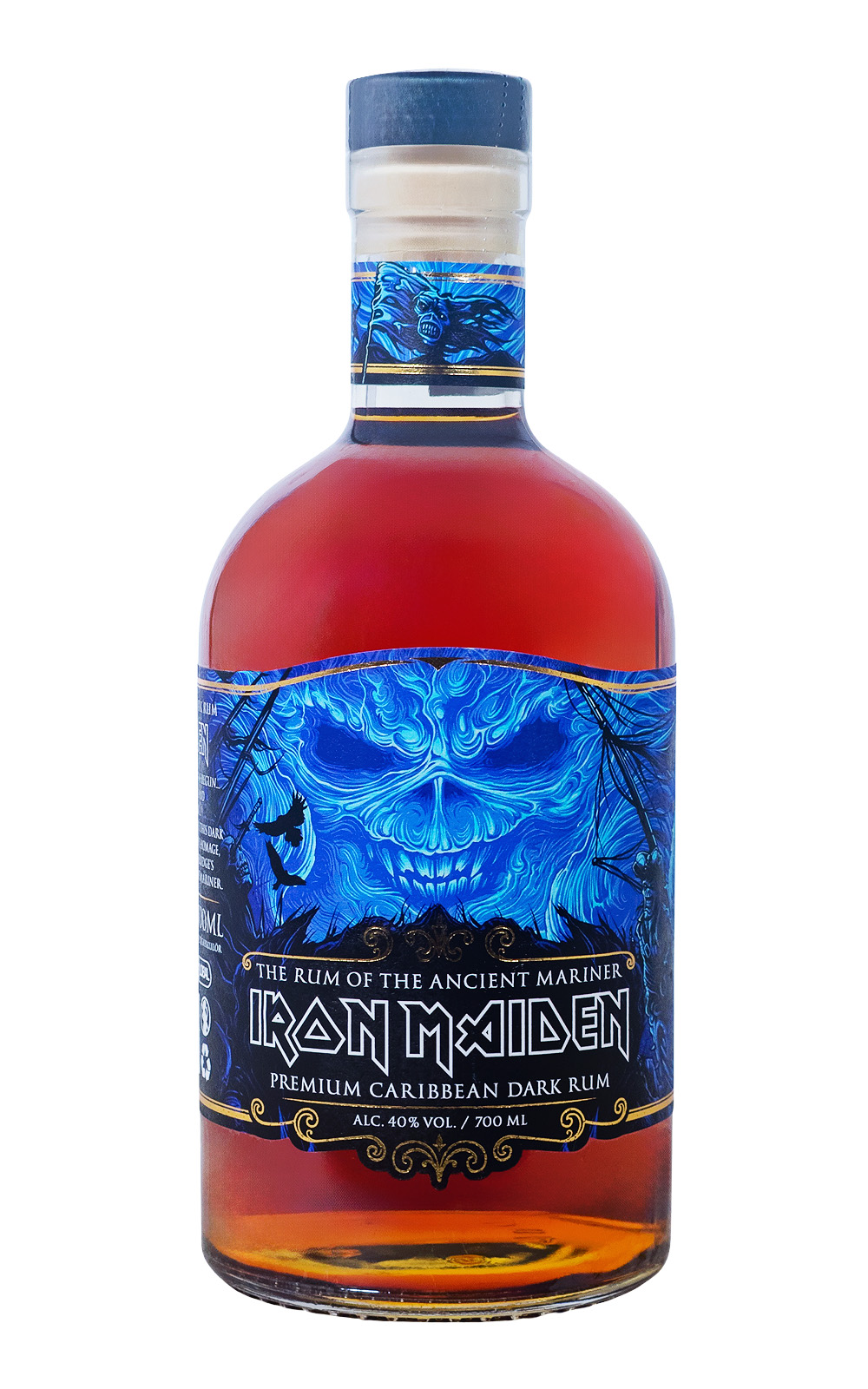 Iron Maiden Premium Caribbean Dark Rum - 0,7L 40% vol
