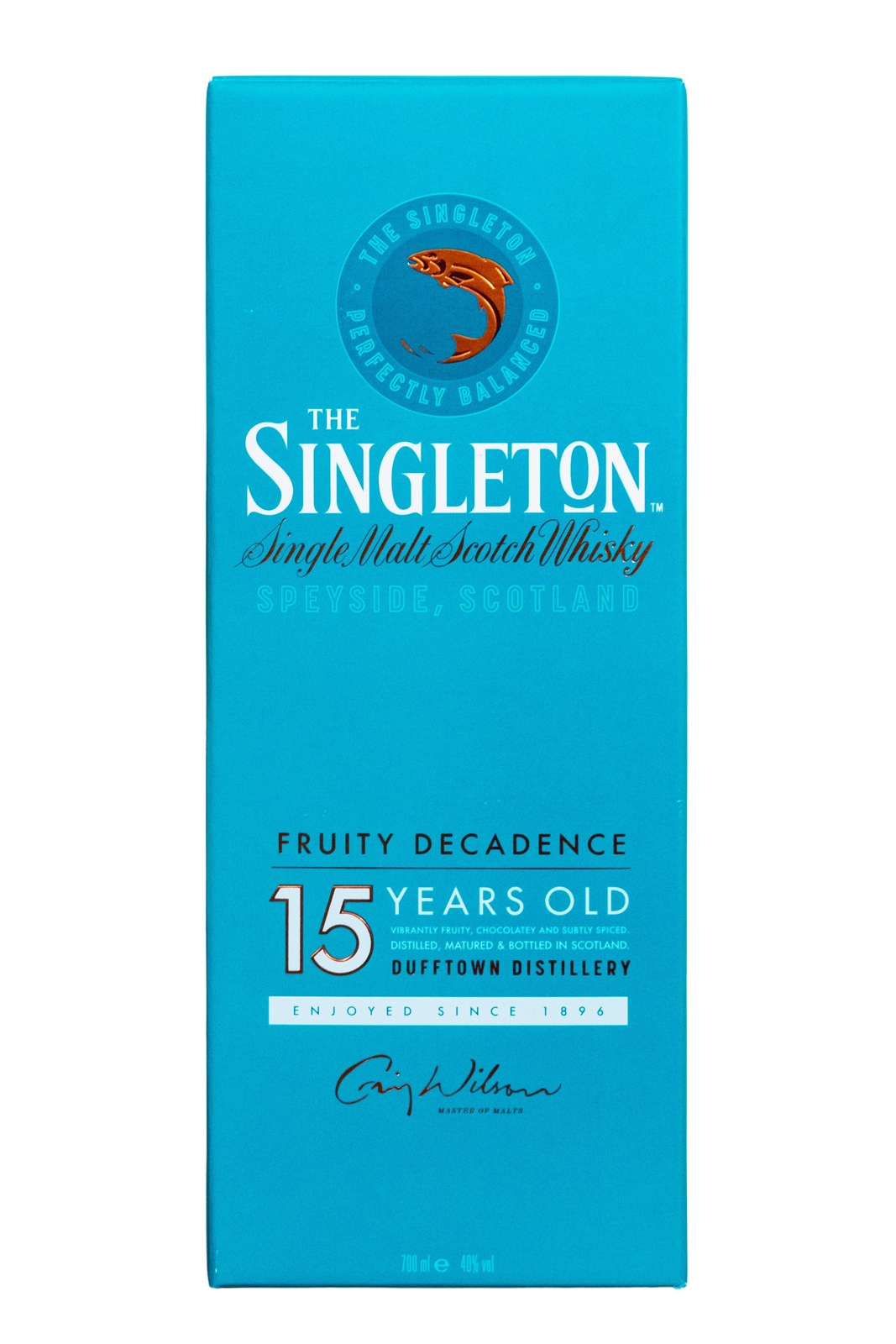 The Singleton of Dufftown 15 Jahre Single Malt Scotch Whisky - 0,7L 40% vol