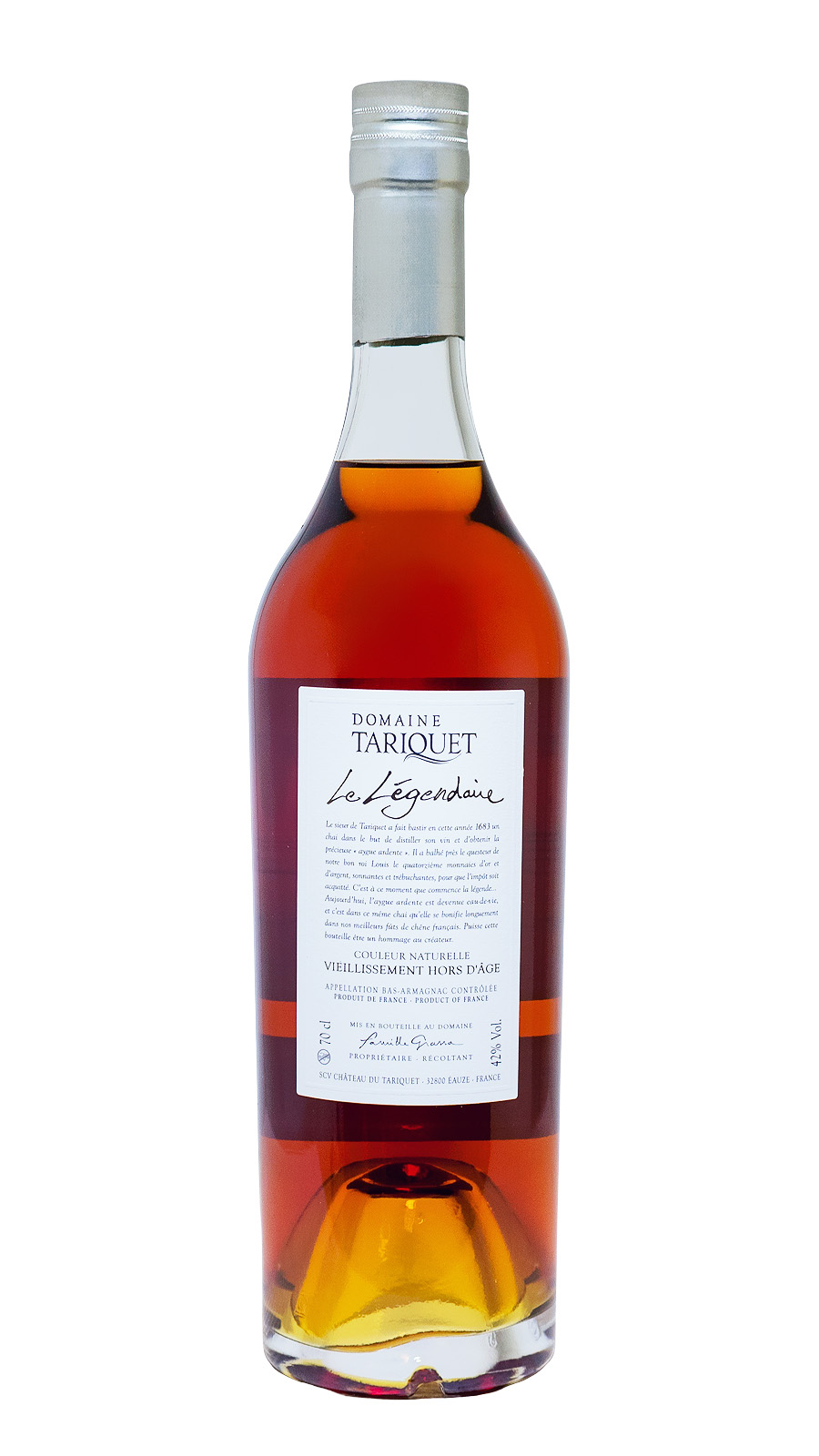 Armagnac Domaine Tariquet Le Légendaire - 0,7L 42% vol