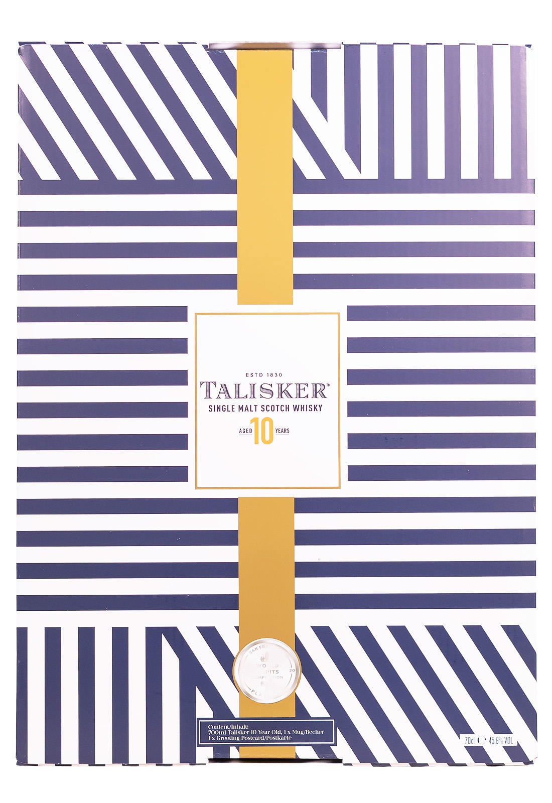 Talisker 10 Jahre Geschenk-Set mit Tasse - 0,7L 45,8% vol Talisker 10 Jahre Geschenk-Set mit Tasse - 0,7L 45,8% vol