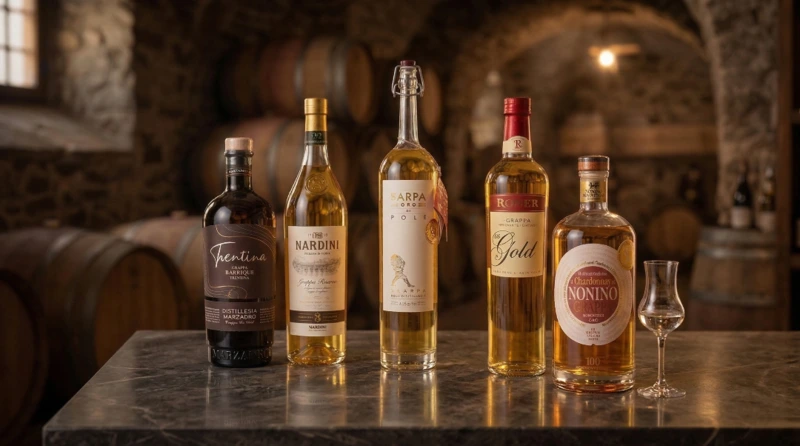 Bestseller Grappa 2026, Marzadro, Nardini, Poli, Roner, Nonino