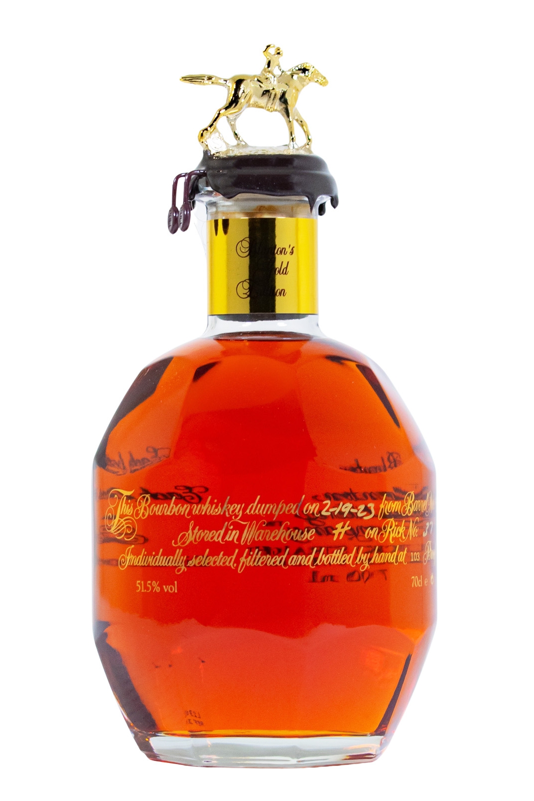 Blantons Single Barrel Gold Edition Special Reserve Bourbon Whiskey - 0,7L 51,5% vol