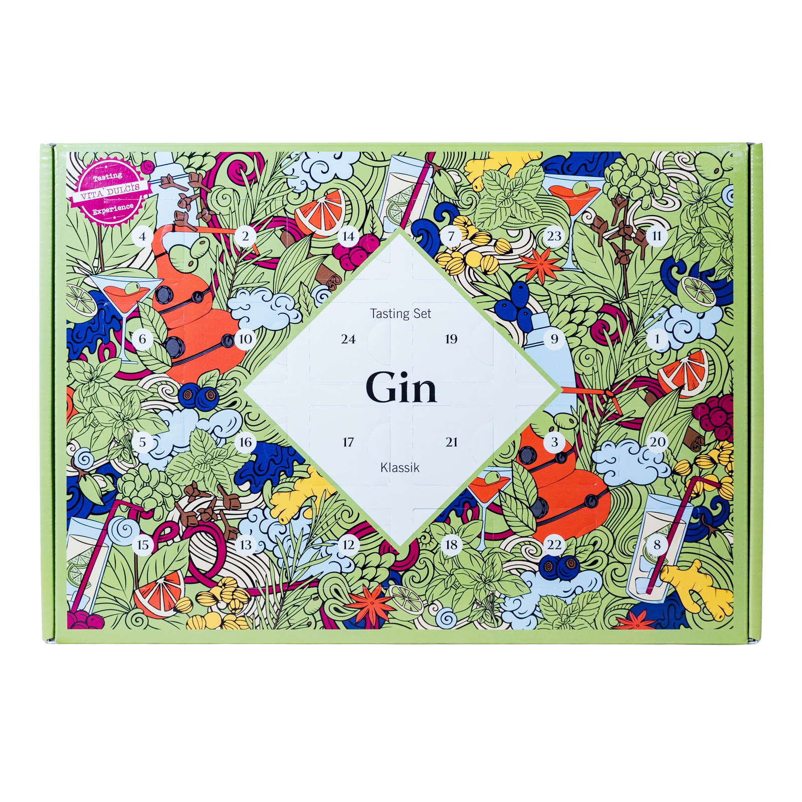 Gin Klassik Adventskalender 2025 - 0,48L 42% vol