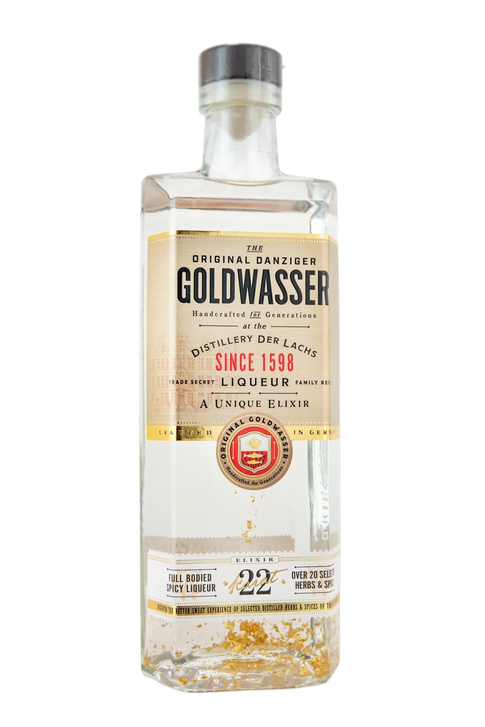 Lachs Danziger Goldwasser Likör - 0,7L 40% vol Lachs Danziger Goldwasser Likör - 0,7L 40% vol
